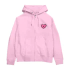 Mark Squier Design SUZURI店のPOP UP HEART Zip Hoodie