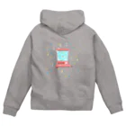 サトウノリコ*の【昭和】ウォーターゲーム（クリア） Zip Hoodie