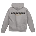 semioticaのanonymous #002 ジップパーカー