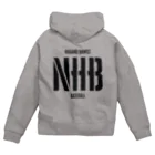 永野ホークスの2023 NHB ロゴのみ（背面あり） Zip Hoodie