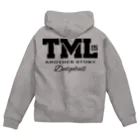 TRSのTML クロ Zip Hoodie