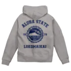 ハワイスタイルクラブのCOLLEGE STYLE  LOKOMAIKAI ジップパーカー