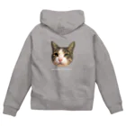 ねこねこのイケニャン 福招く！ Zip Hoodie