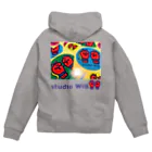 総合格闘技・フィットネス studio Willのstudio Will×INGRID オリジナルジップパーカー_C Zip Hoodie