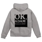 Hostel&Bar CAMOSIBA OfficialのOK,ADAM hoodie ジップパーカー