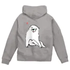 ふくふく商店の長沢芦雪「あの犬」芦雪の落款入り Zip Hoodie