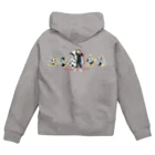 Pretty! showcase@SUZURI/まつもとめいこのDancing COWs Zip Hoodie