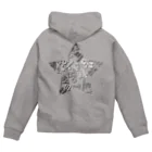 LalaHangeulのハングルスター　影 Zip Hoodie