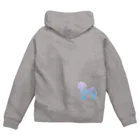 AtelierBoopの花-sun 2 ピジョンフリーゼ Zip Hoodie