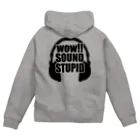 WORDMAN　SHOPのSOUND SUTIPID Zip Hoodie