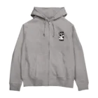 かめつるの牛乳パック01 Zip Hoodie