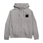 Phoenix Tempsの☻とも☻ ロゴ有/濃色 シルエット Zip Hoodie