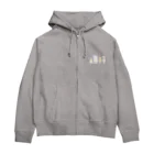 coronaaatのくまぐるみ星人 Zip Hoodie