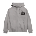 QUQU_WORKSのジャックポット スリーセヴン ブラック Zip Hoodie