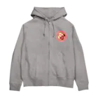 ハナドリカ SUZURI店の花の形の板チョコ(苺) Zip Hoodie