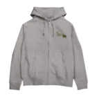 キッズモード某の吠えるヒポポタマス Zip Hoodie