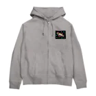 G-HERRINGのブラウントラウト　あらゆる生命たちへ感謝をささげます。 Zip Hoodie