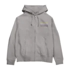 ゆう猫のNon-binary flag in binary Zip Hoodie