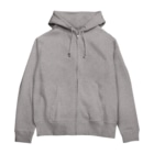 ほっかむねこ屋（アトリエほっかむ）のトイレねこ　オレンジ Zip Hoodie