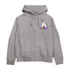 えーしょん【アザラシ・将棋】の居飛車アザラシ（将棋） Zip Hoodie