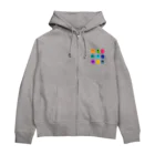 liliumのカラフルモンスター Zip Hoodie