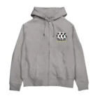 チッチアンドクー CHICCHI&QOOのNO10-ペンギン（南極大陸） Zip Hoodie