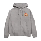 meroruのピザ Zip Hoodie