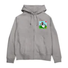 Goaled shopのにわとりとひよこ Zip Hoodie