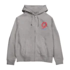 キッズモード某の赤いカイト Zip Hoodie