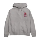 キッズモード某の楽しいロンドンバス♪ Zip Hoodie