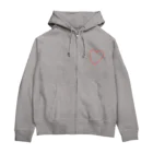 Manatsuのガーベラとバラとリンドウと Zip Hoodie