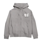 寝クマのケーキ屋　アンデュルジャンの寝クマ Zip Hoodie