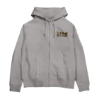 キッズモード某の 家族王　おとん Zip Hoodie