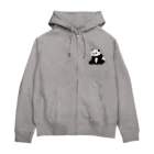 chippokeのころころパンダ（おすわり） Zip Hoodie