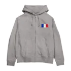 ハナのお店のトリコロールなトラ Zip Hoodie