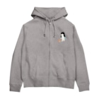 SUIMINグッズのお店の【小】忠実な海老握り Zip Hoodie