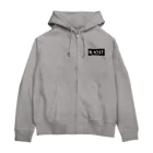IOST_Supporter_CharityのIOST ロゴ+  Zip Hoodie