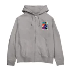 YS VINTAGE WORKSのドイツ国鉄 DB レディー３　ストール Zip Hoodie