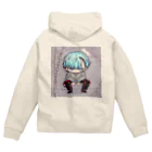 ノルのノルくんオリジナルジップパーカー Zip Hoodie