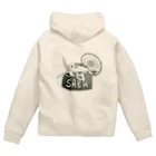 詩野商店の缶入りサバ女 Zip Hoodie