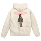 フレ末屋の絵巻の女幽霊　でふぉ美に取り憑かれた！ Zip Hoodie