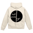 いっぷく処 てんてんのhalf smile Zip Hoodie