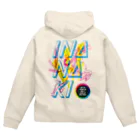 INANAKIのネバギバ Zip Hoodie