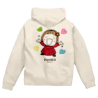 キキぷりのカスタムのハート（色変更可能） Zip Hoodie