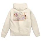 okono_eのクラゲにビックリ by 5-year-old Zip Hoodie