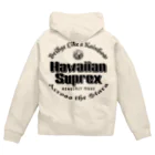 ハワイスタイルクラブのHawaiian Suprex BLK logo Zip Hoodie