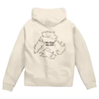 あたちたちのおみせのMy Dog, My Life. / 白柴 Zip Hoodie