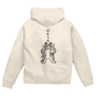 mikepunchの酒飲み猫 Zip Hoodie