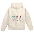 Simple Lifeのフレンズ Zip Hoodie