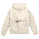 wwreiのCat/Fish born Zip Hoodie